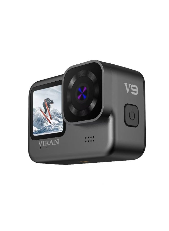 Compare V9 action camera, 4K30 frames per second, 4K60 frames per second video, 20 million pixels, 12inch sensor, 170° ultrawide angle. at KSA Price