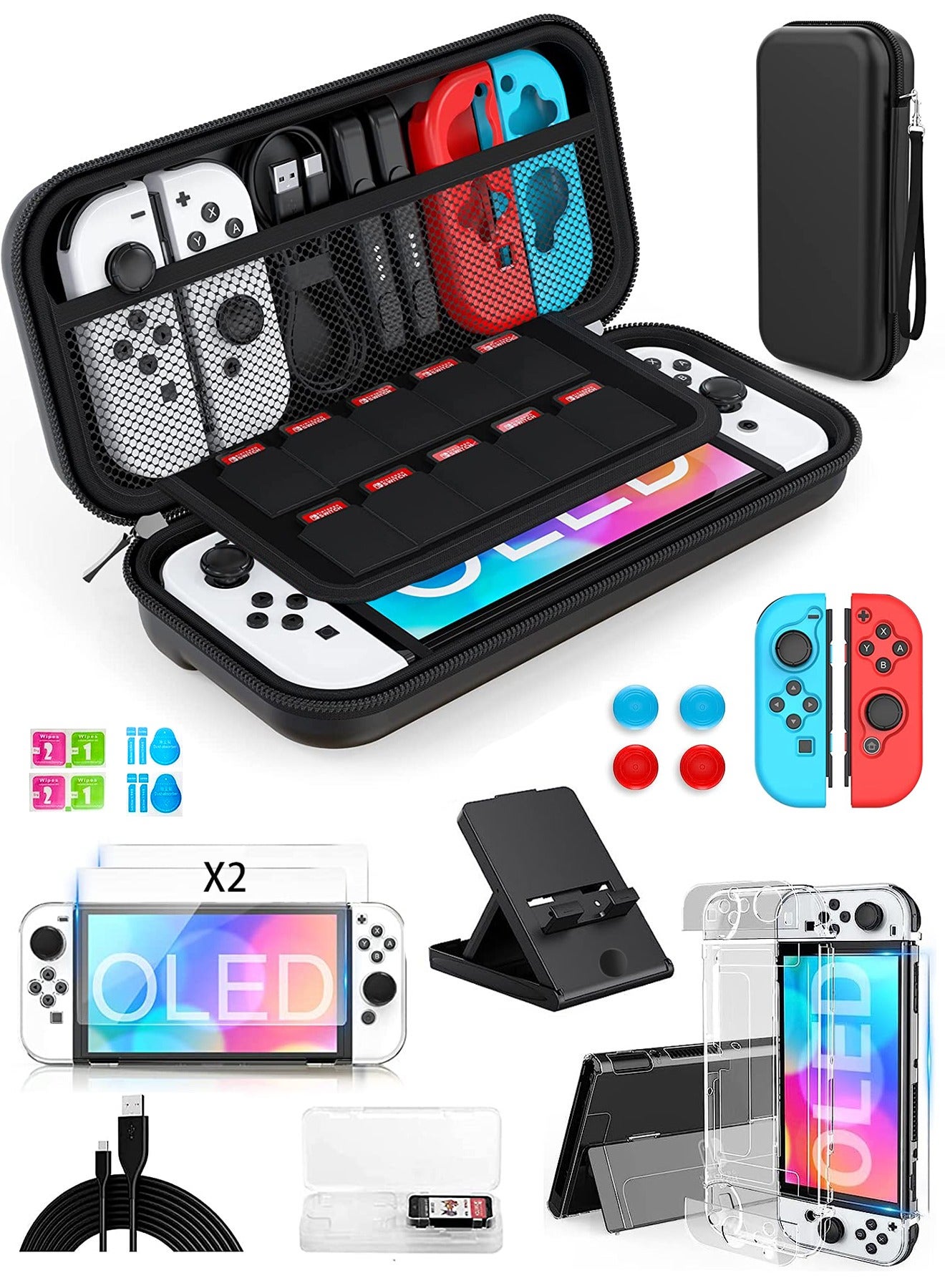 13 IN 1 Carrying Case Accessories For…