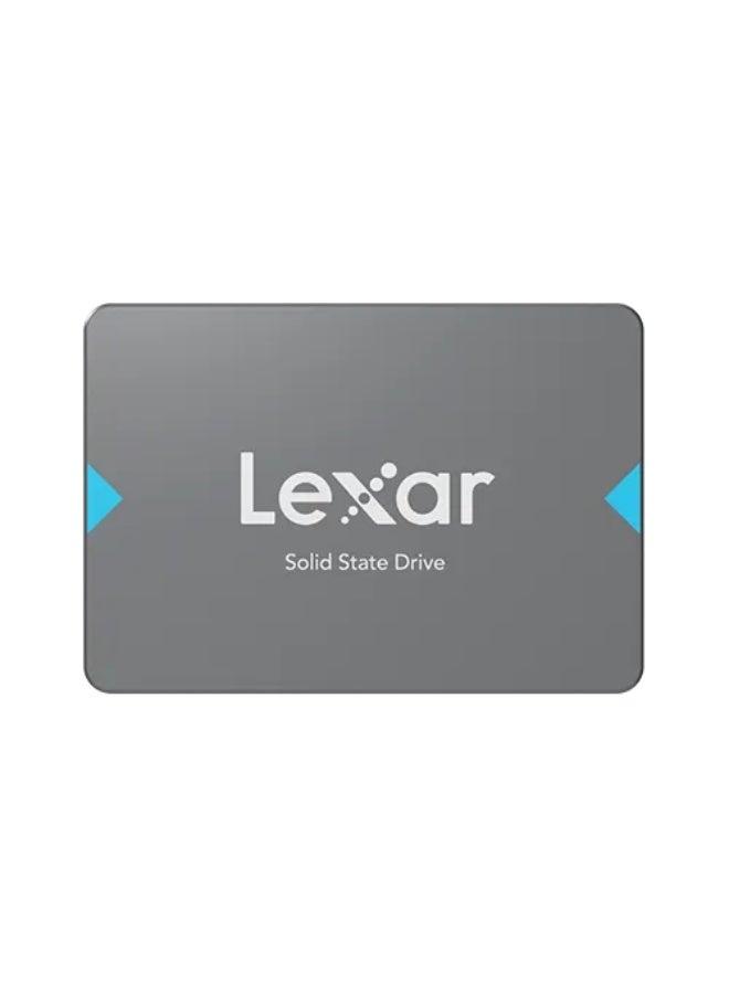 Compare Lexar NQ100 256GB 2.5 SATA III 6Gbs Internal SSD, Up to 550MBs Read Speed, Shock & Vibration Resistant, DRAMless Design, Low Power Consumption, Quiet Operation, Ideal for Laptops & Desktops | LNQ100X256GRNNNG 256 GB at KSA Price