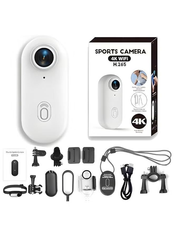 4K Sports Camera with Magnetic Mount & IPX7…
