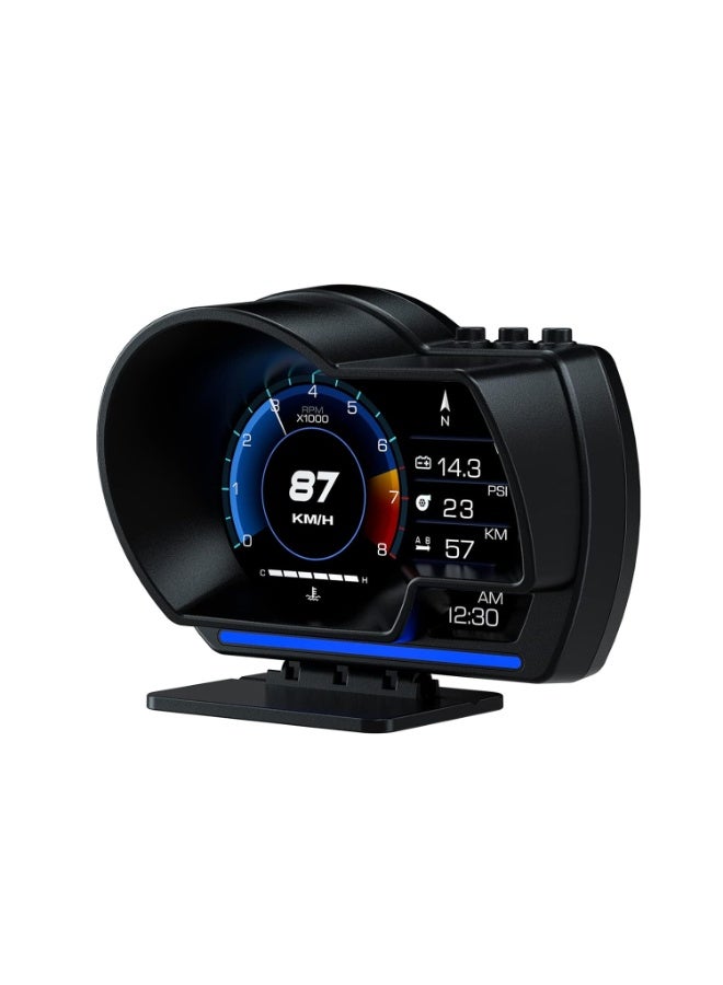 Compare Car HUD Head Up Display P6, OBD+GPS Smart Gauge, Works Great for All Cars at KSA Price