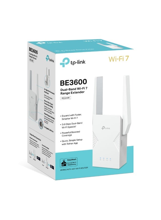 BE3600 Dual-Band Wi-Fi 7 Range Extender