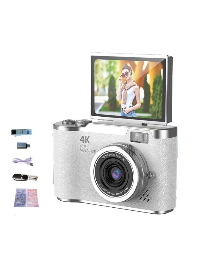 4k CCD Digital Zoom Student Digital Camera 48MP Portable…