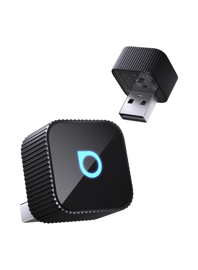 Compare CP88T2 Mini Slim Wireless CarPlay & Android Auto Adapter for Factory Wired Cars, UltraCompact 90° USB PlugandPlay Dongle with Automatic Reconnection, DualPhone Memory and Aluminium Heat Dissipation Design at KSA Price