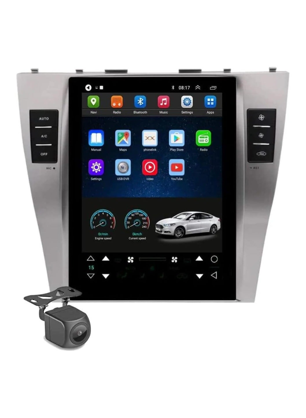 Tesla style Car Multimedia Radio GPS Navigation…