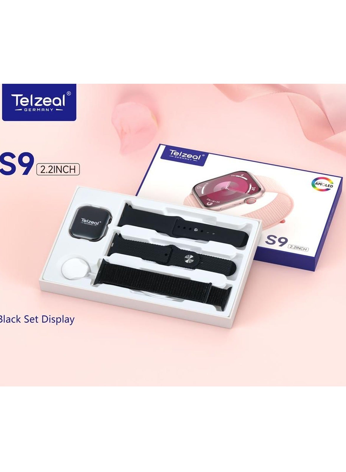 Telzeal S9 2.2 Inch Full Screen AMOLED Display…