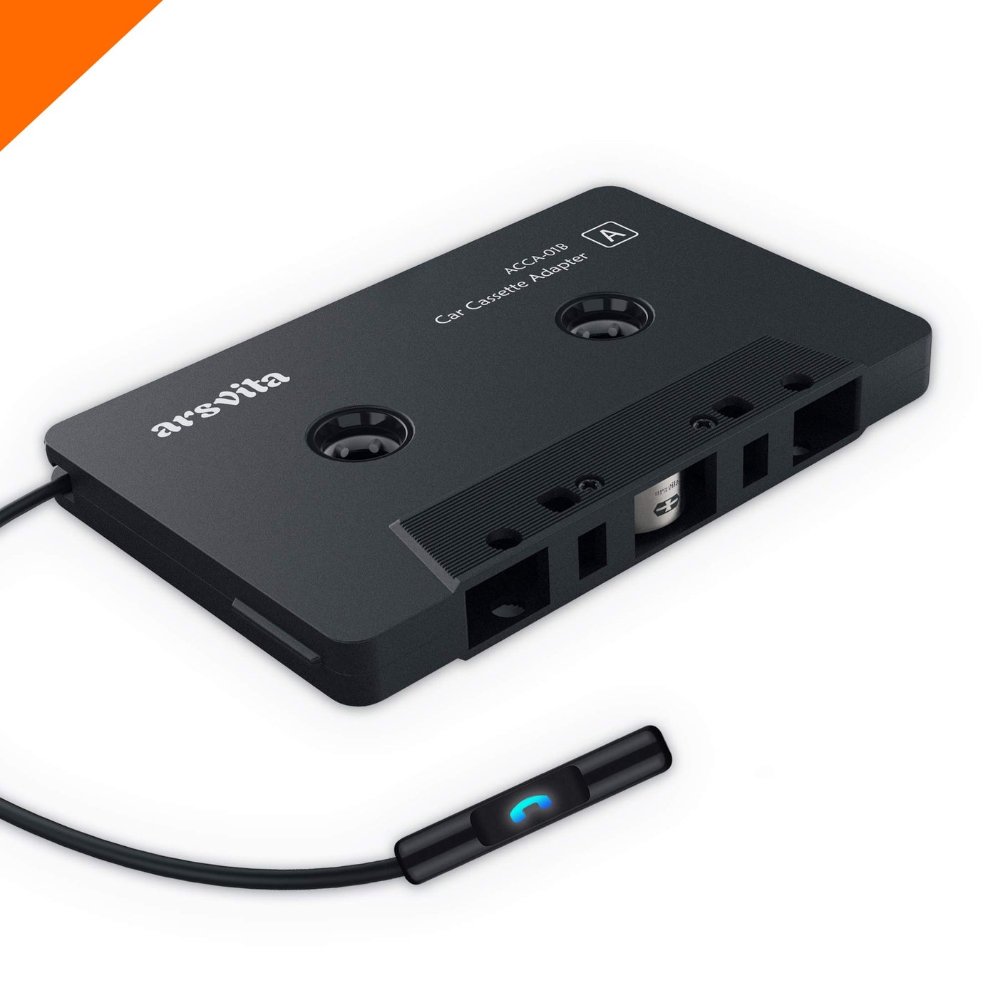 Arsvita Car Audio Bluetooth Cassette Receiver,…