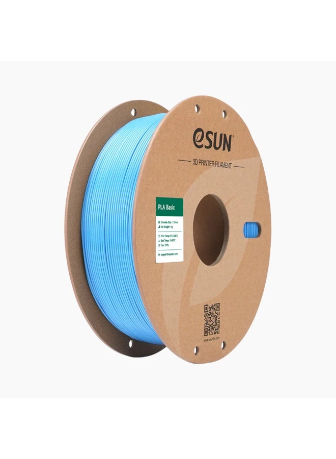 Compare eSUN PLA Basic Filament 1.75 mm, 3D Printer Filament PLA Basic, Dimensional Accuracy + 0.03 mm, 1 kg Spool 2.2 lbs 3D Printing Filament for 3D Printers, Light Blue at KSA Price