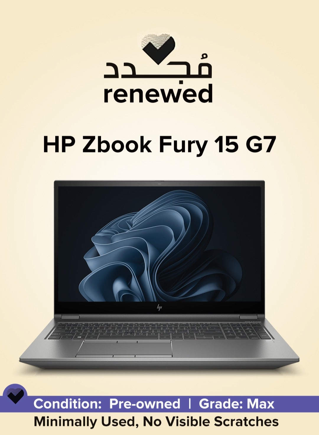 RENEWED - LAPTOP HP ZBOOK FURY 15 G7 -…