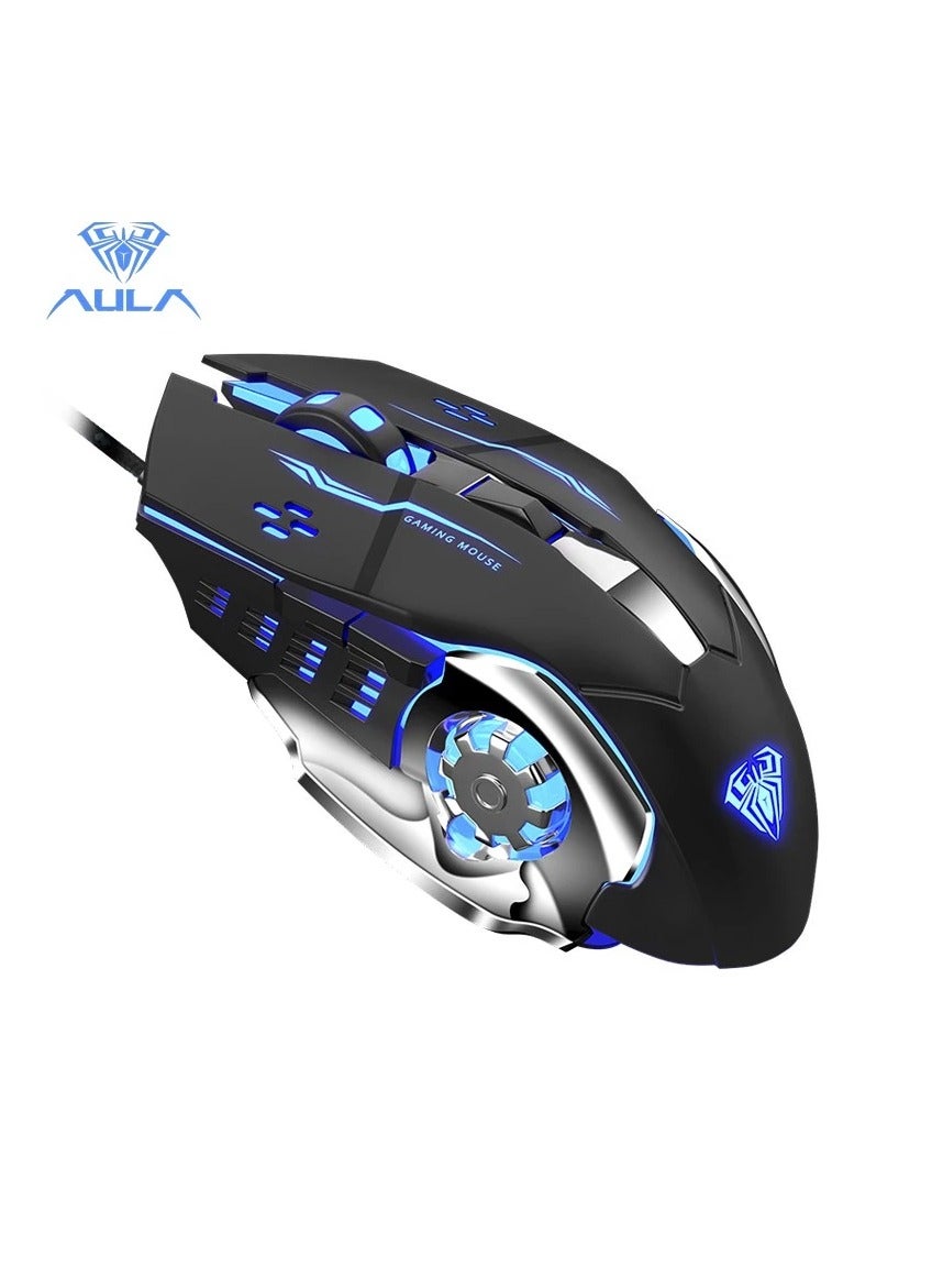 AULA S20 Gaming Mouse, Wired USB Computer Mouse…