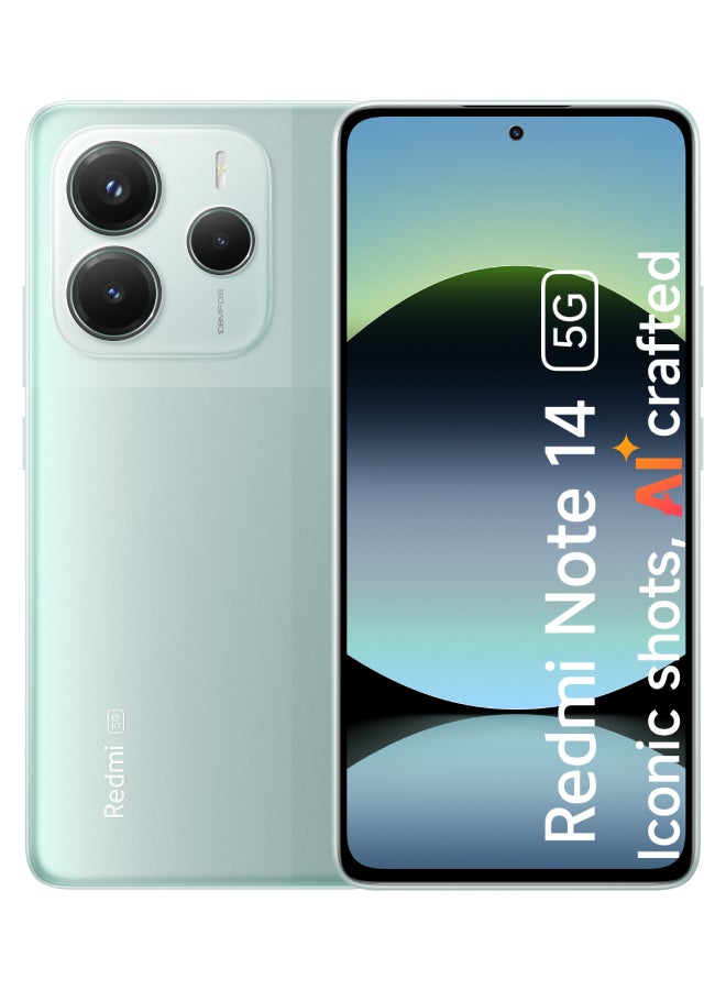 Redmi Note 14 5G Dual SIM Coral Green 8GB…