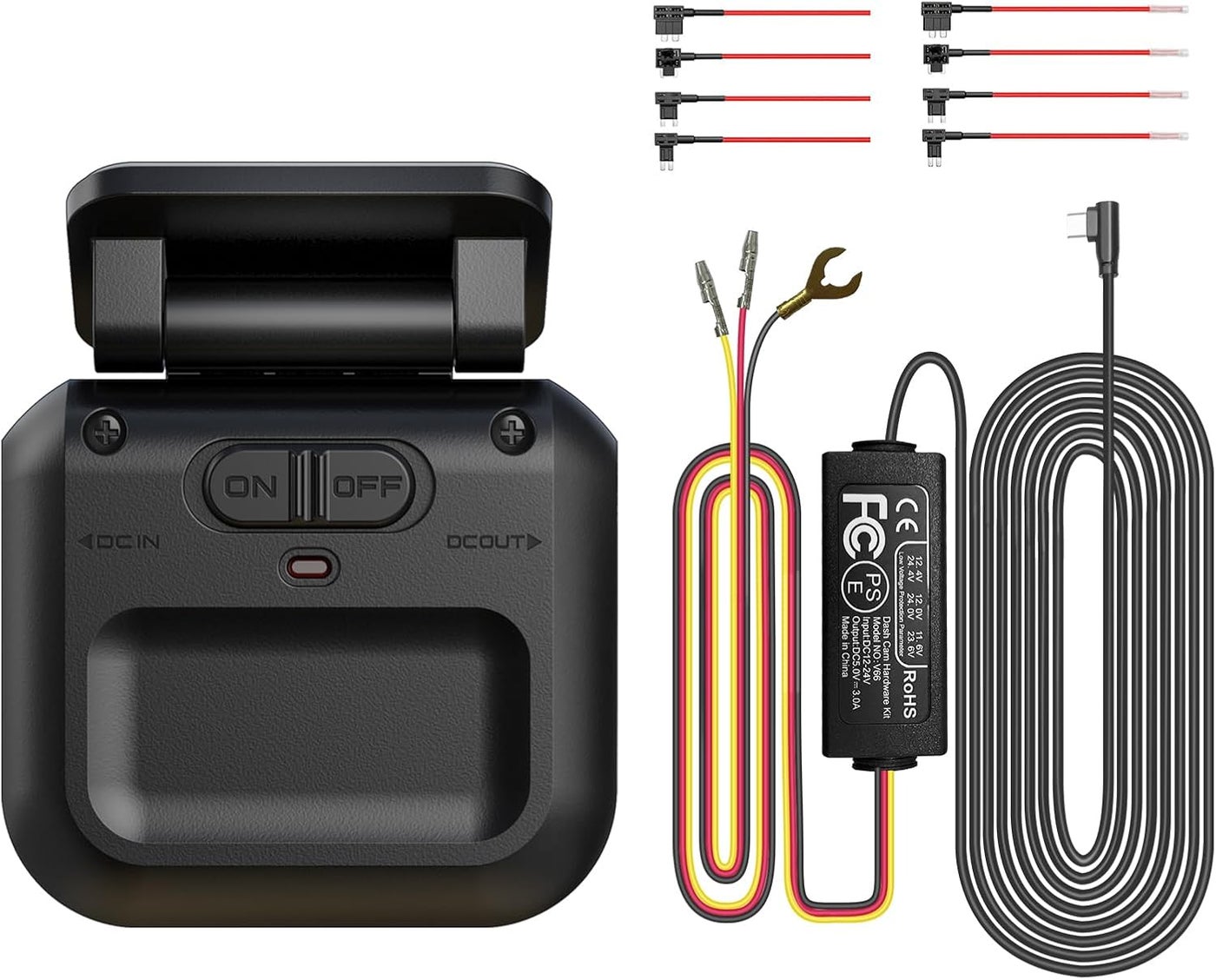 Compare Neideso TypeC Hardwire Kit with Radar Detection for Dash Cams at KSA Price