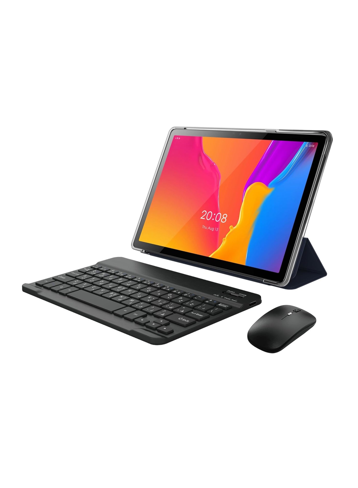 Compare Oteeto TAB 10 Pro PlusSingle SIM 5G Network8GB RAM + 512GBG ROM5G Wifi8000 mAh8MP Front + 13MP Rear CameraQuad Core 2.0GHz ProcessorAndroid 13Includes Keyboard,Mouse,Touch Pen,OTG,Flip Cover Gray at KSA Price