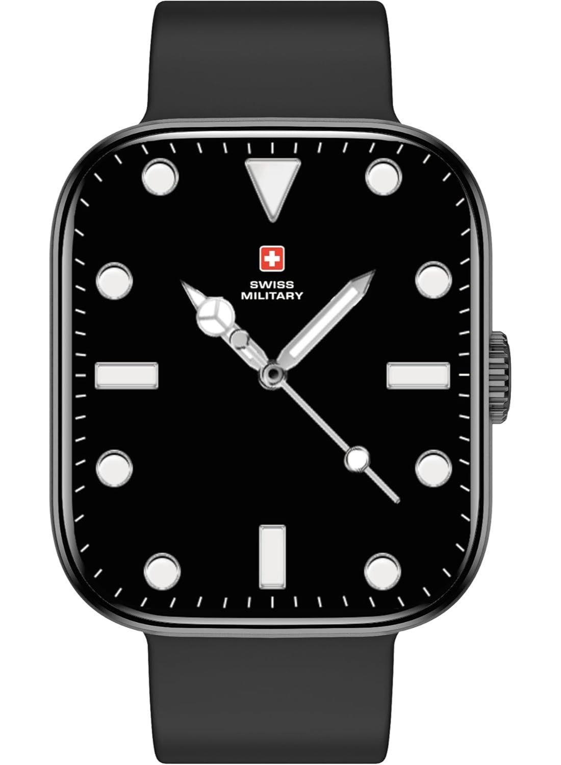 Compare Swiss Military Alps 4 Smartwatch – Black | 1.75 AMOLED, Bluetooth Calling, IP68 Waterproof, Wireless Charging at KSA Price