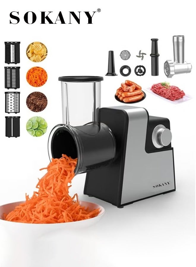 Electric Cheese Slicer,5-in-1 | Kitchen Grater…