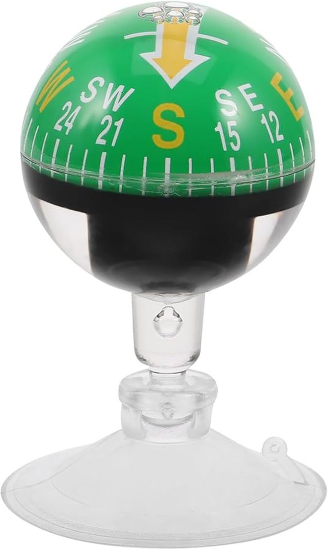 Compare 38mm Suction Cup Compass Car Dashboard Navigation Tool Green Base Outdoor Marine at KSA Price