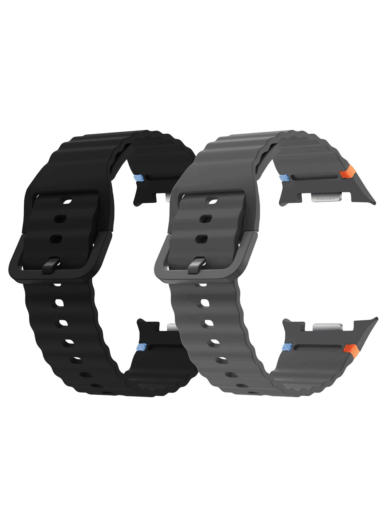 2 Packs Silicone Ocean Band for Samsung Galaxy…