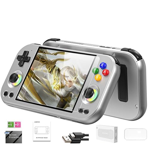 RG477M Retro Handheld Game Console Aluminum Alloy…