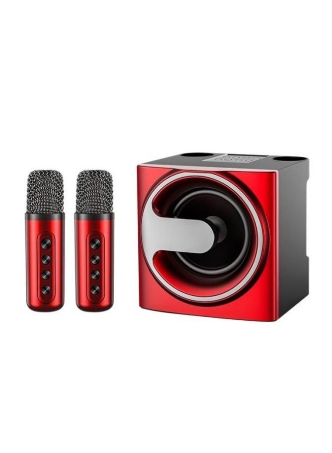 Compare YS207 Portable Bluetooth Speaker with 2 Microphones Wireless at KSA Price