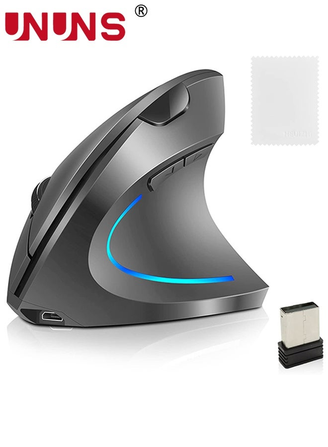 Wireless Mouse,Vertical Programmable Mouse,2.4G Wireless…