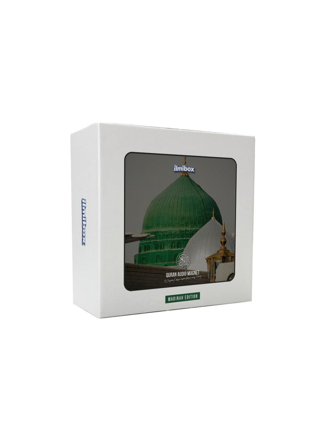 Compare Quran Audio Magnet – Madinah Edition | 114 Surahs, Adhkar & Ruqyah Shariyah | Bluetooth Quran Speaker with Remote & Touch Control | Rechargeable | USBC | Magnetic Islamic Gift at KSA Price
