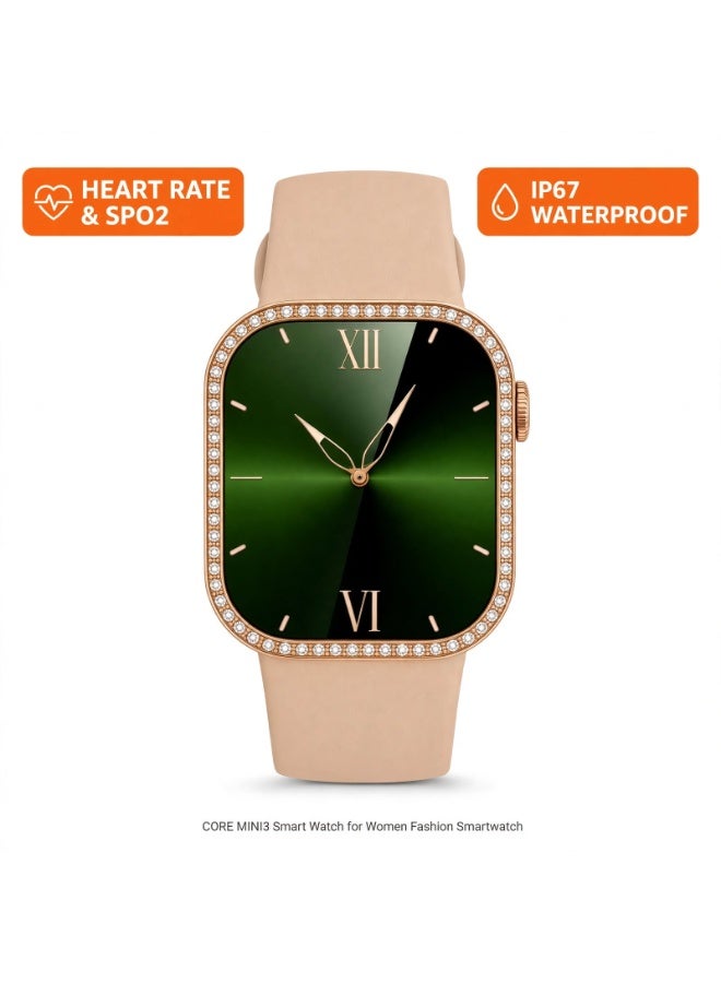 CORE MINI3 Smart Watch for Women, Heart Rate &…