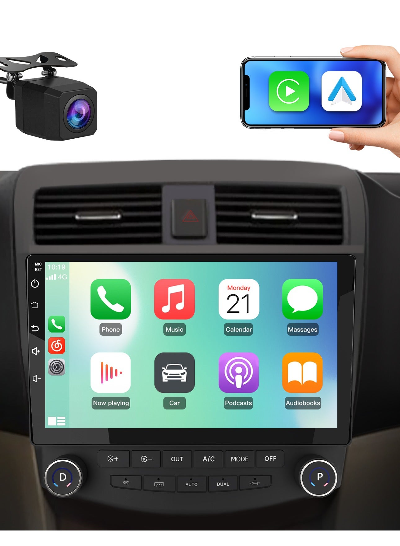 Android 12 Car Radio Stereo 10 inch Touch…