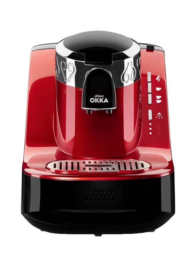 Compare Fully Automatic Professional Electric Turkish Coffee Maker 1 L 710 W OK002  OK002N RedChrome at KSA Price