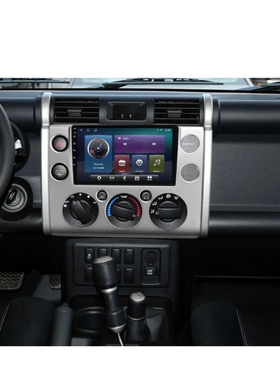 Compare Toyota FJ Cruiser Car Stereo Android Screen 4GB RAM Support Apple Carplay Android Auto Wireless QLED Touch Screen AHD Camera Included SIM Card Support Bluetooth DSP at KSA Price