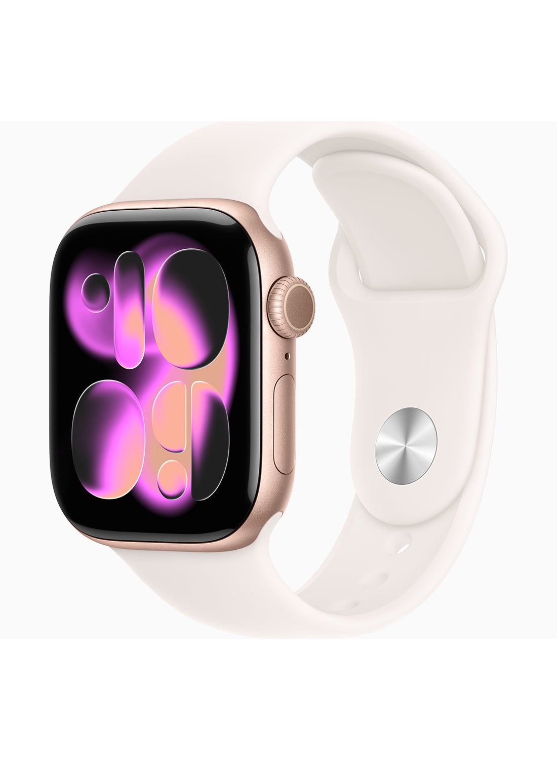 Compare Watch Series 11 GPS + Cellular 42mm Middle East Version Rose Gold Aluminium Case With Light Blush Sport Band  SM at KSA Price