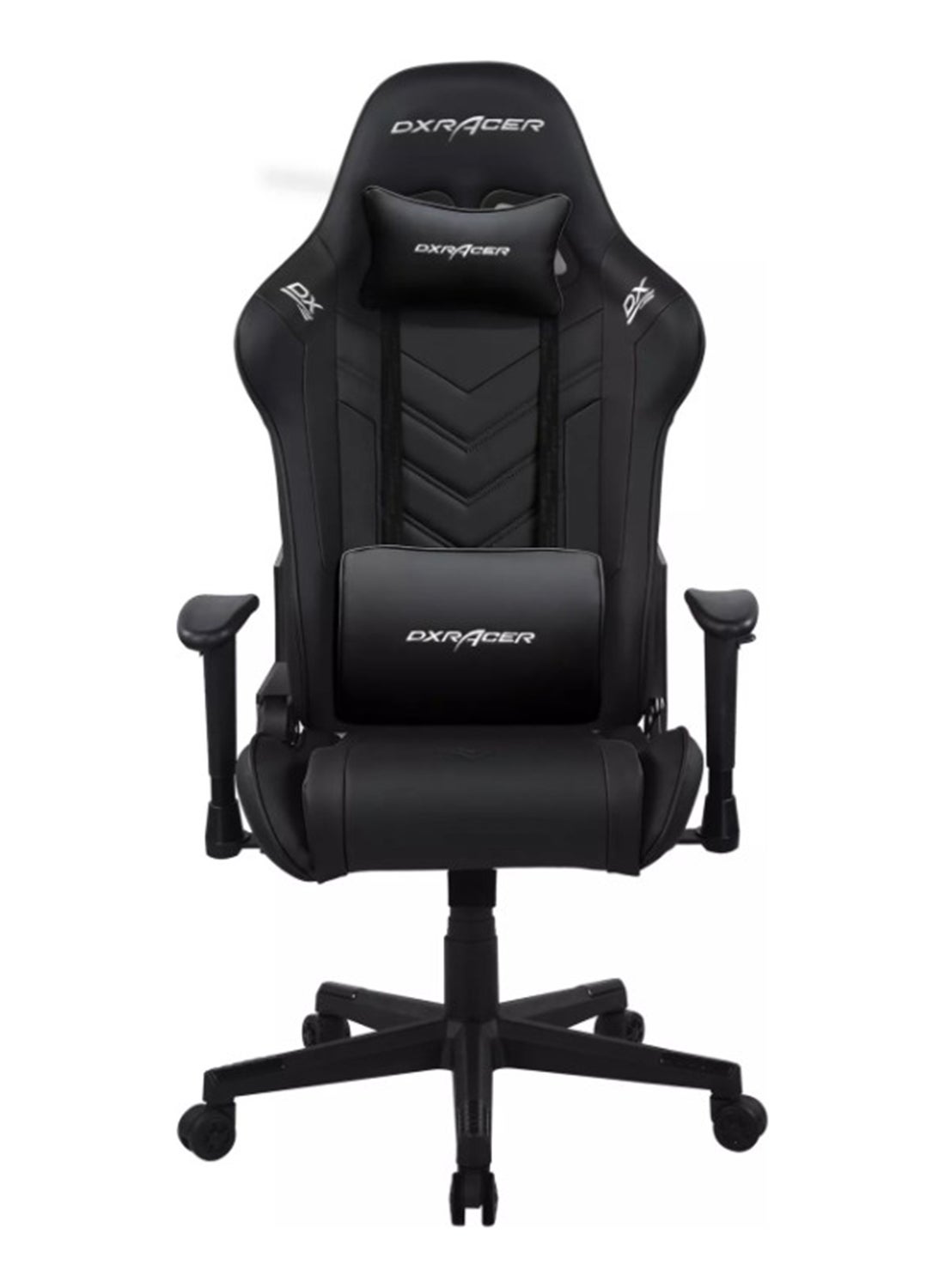Compare DXRacer Prince Series P132 Gaming Chair, 1D Armrests with Soft Surface, Black | GCP132NF2158 at KSA Price