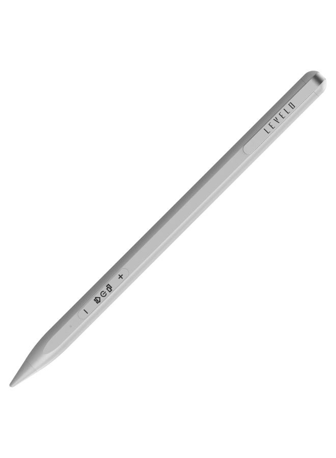 Compare Levelo Skywrite Versa Stylus Pen with Palm Rejection, Shortcut Buttons & TypeC Charging at KSA Price