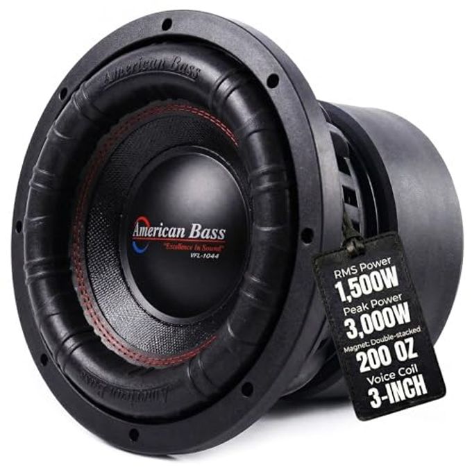 Compare Xfl 10 Inch Car Subwoofer  2 Ohm 3000 Max Watts High Power Subwoofer Speaker With Deep Bass Performance, Premium Audio Upgrade For Cars, Trucks, And Suvs, Durable 10 Subwoofers at KSA Price