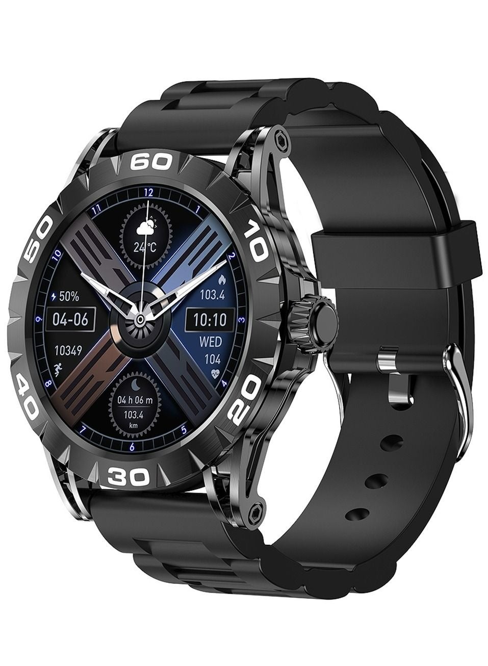 Compare Smart Watch for Men, Bluetooth Calling Fitness Tracker with Heart Rate Sleep Monitor Business Smartwatch IP67 Waterproof 1.39 Sports Watch for Android iOS at KSA Price