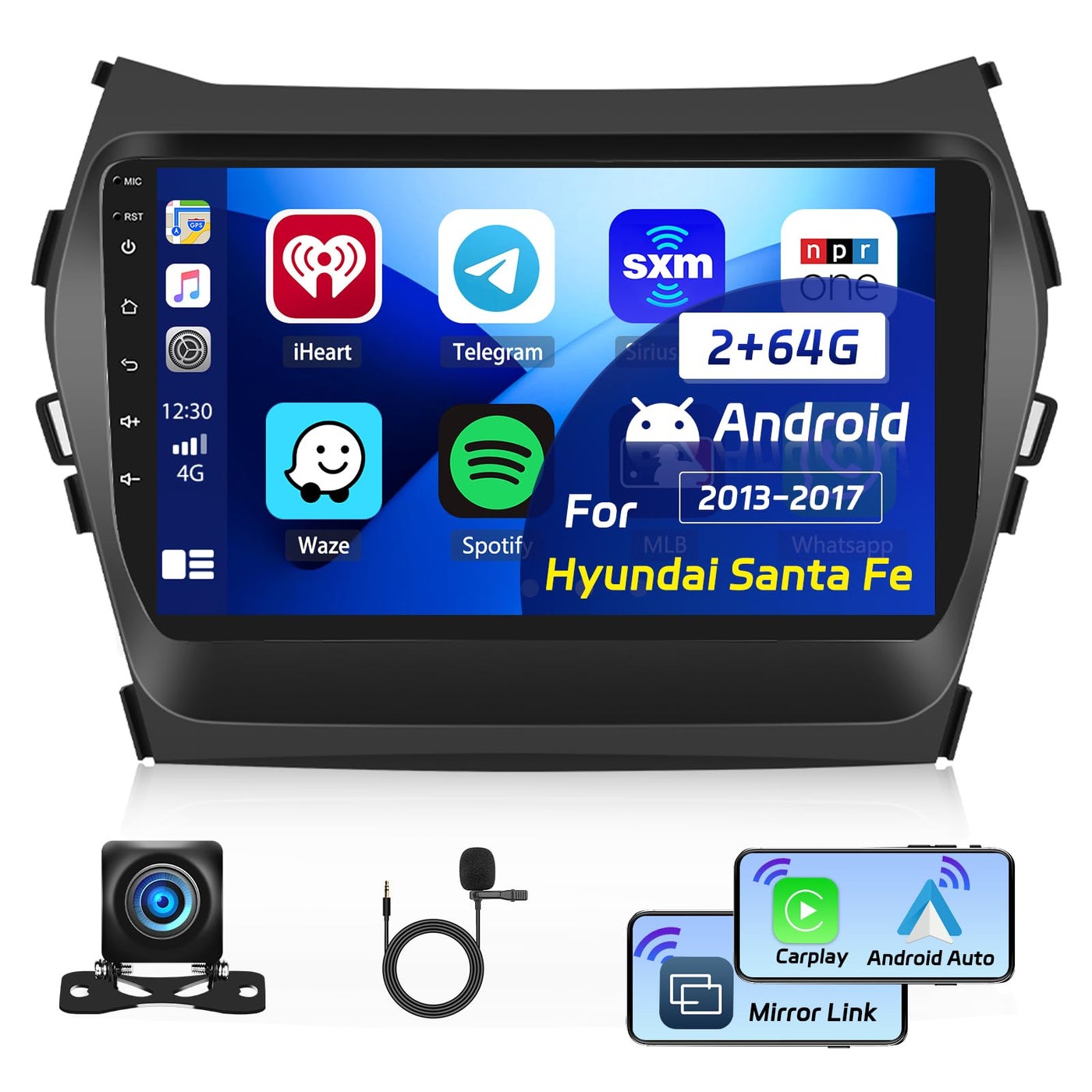 Upgrade HiFi Car Radio for Hyundai Santa Fe…