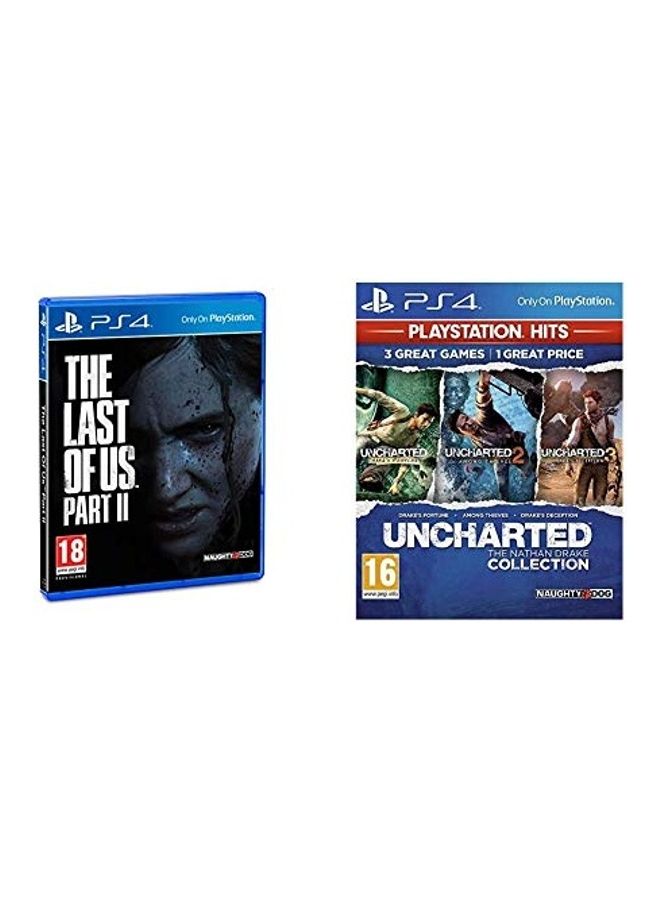 Compare The Last of Us Part II and Uncharted the Nathan Drake Collection PlayStation Hits Intl Version  playstation_4_ps4 at KSA Price