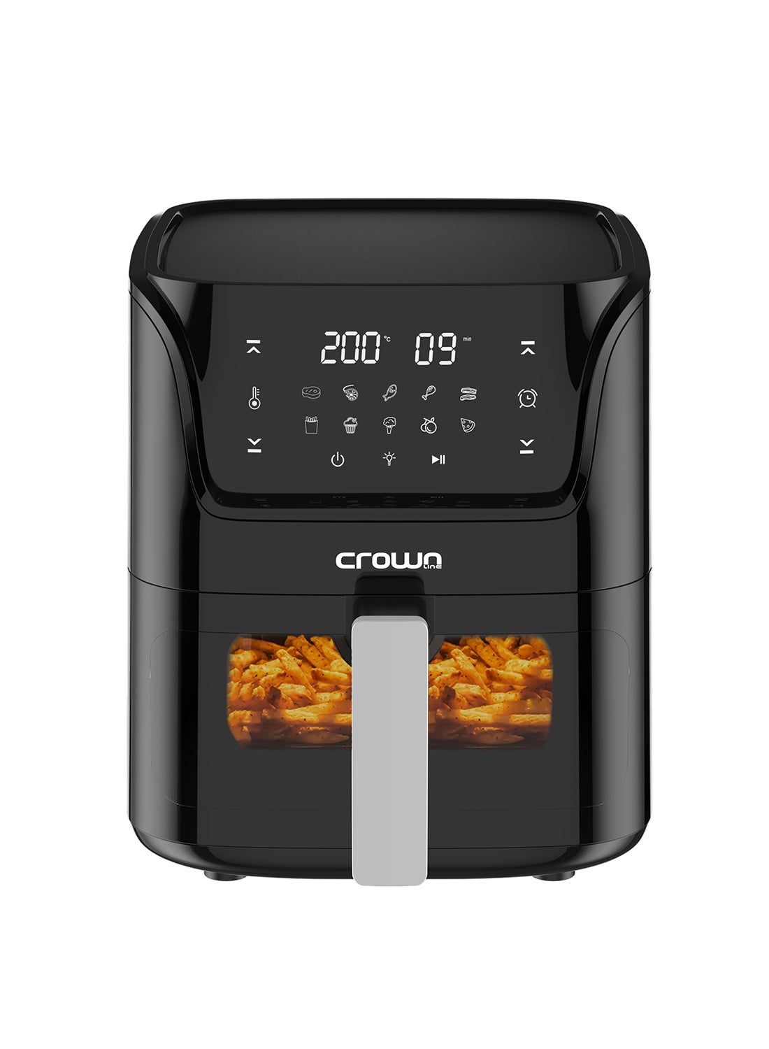 Air Fryer 5.5L Pan Capacity | Transparent…