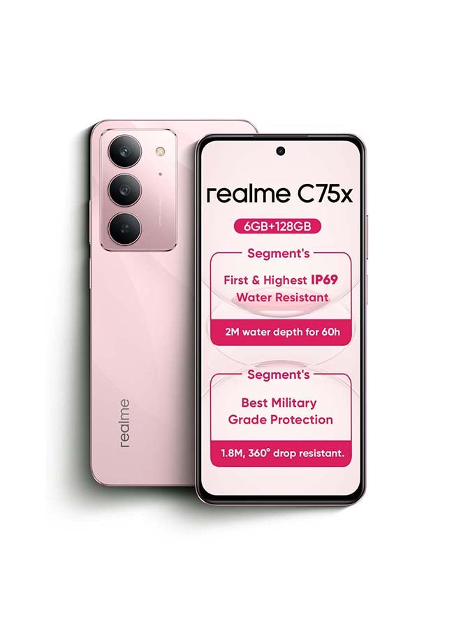 Compare C75X Dual SIM Coral Pink 6GB RAM 128GB 4G  Middle East Version at KSA Price
