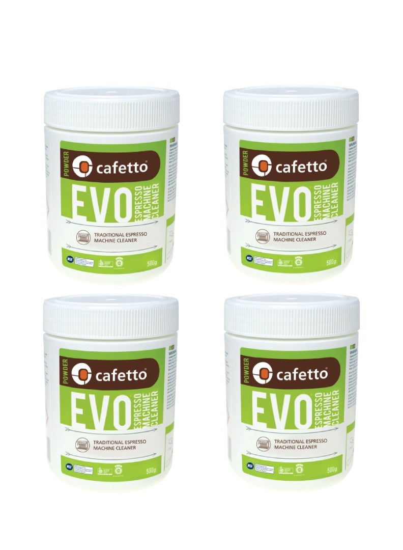 Compare EVO Organic Espresso Machine Cleaner, Powder Cleaner for Traditional Espresso Machine  500 grams per jar  Pack of 4, at KSA Price