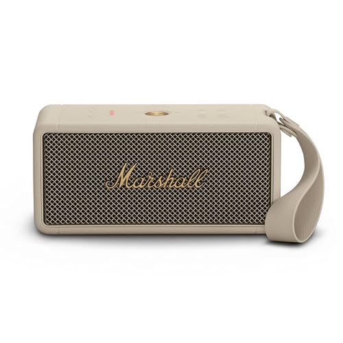 Compare Marshall Middleton Portable Bluetooth Speaker  Cream at KSA Price
