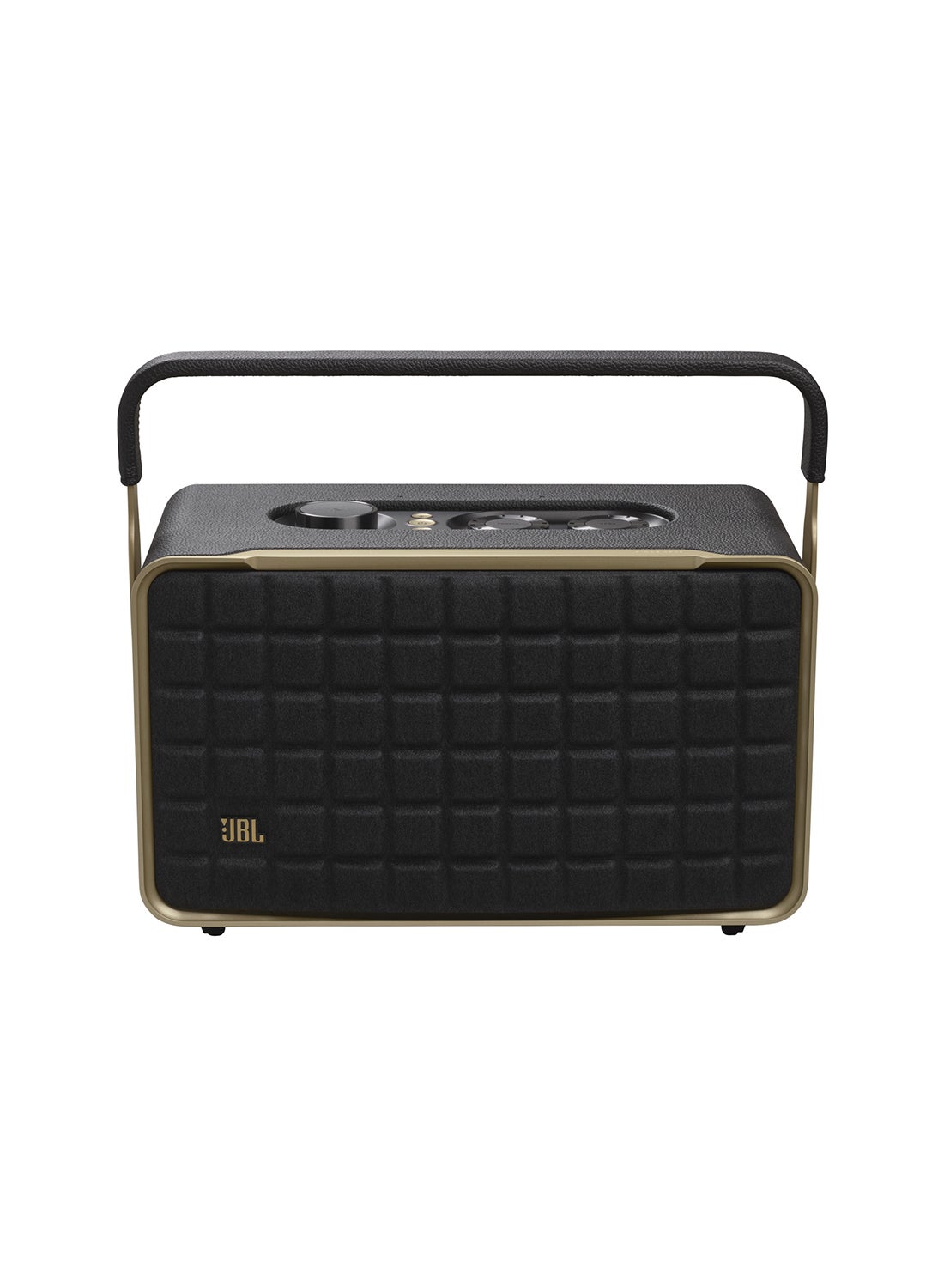 Compare Authentics 300 Smart Home Speaker With WiFi, Bluetooth, Voice Assistants And Retro Design Black at KSA Price