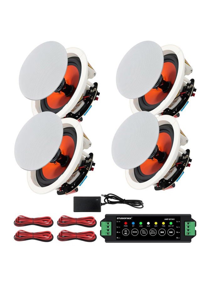 6.5 Inch 600 Watt Bluetooth Ceiling-Speakers…