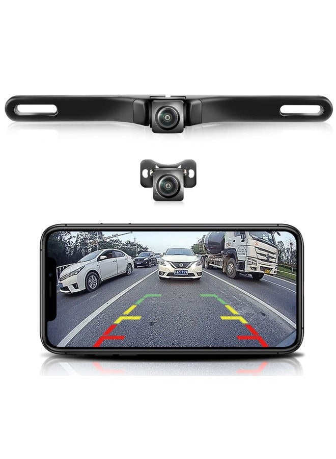 WiFi Car Wireless Backup Camera, 5G 720P HD…
