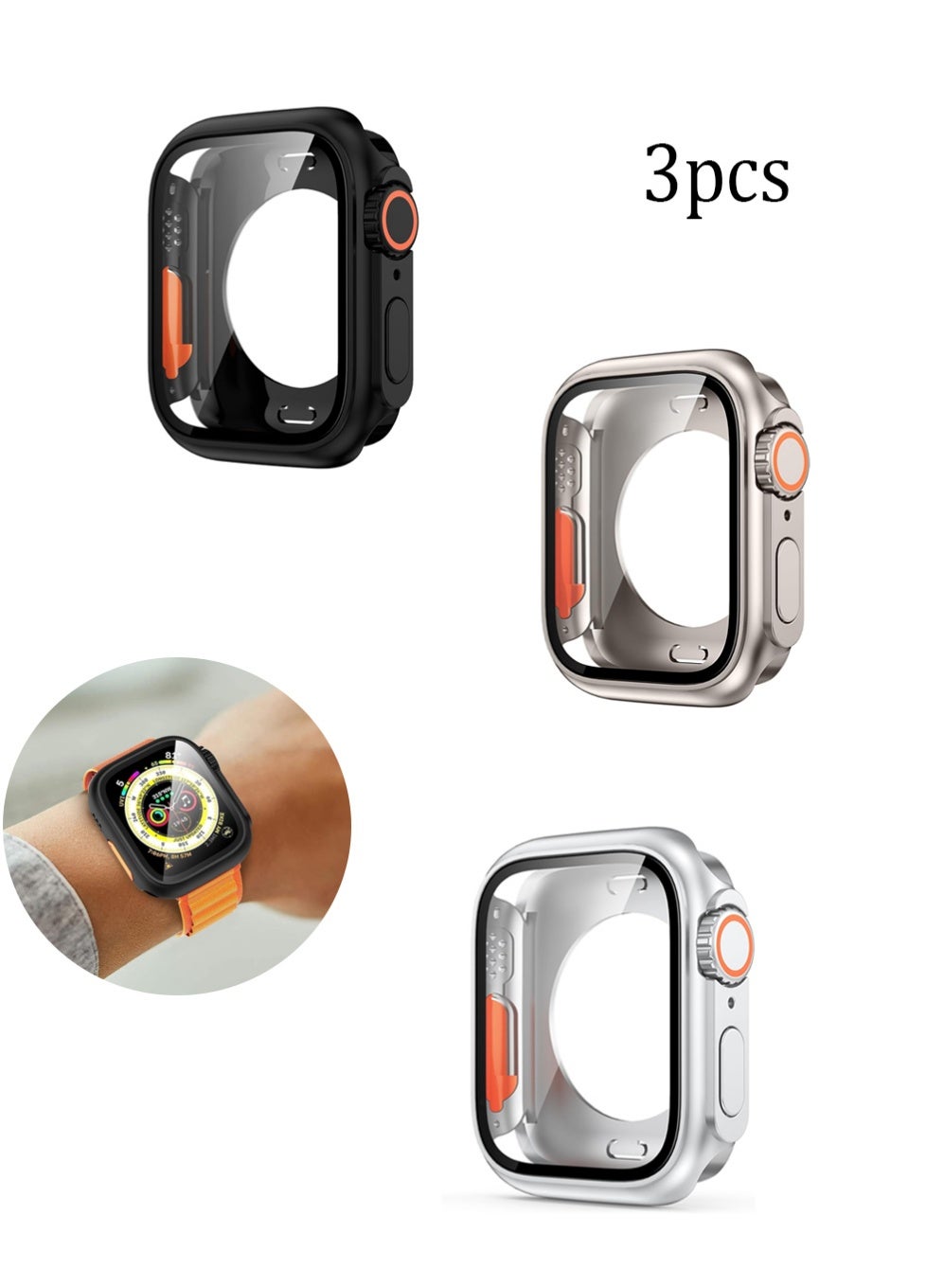 3PCS Compatible with Apple Watch Series 10/11 42mm…