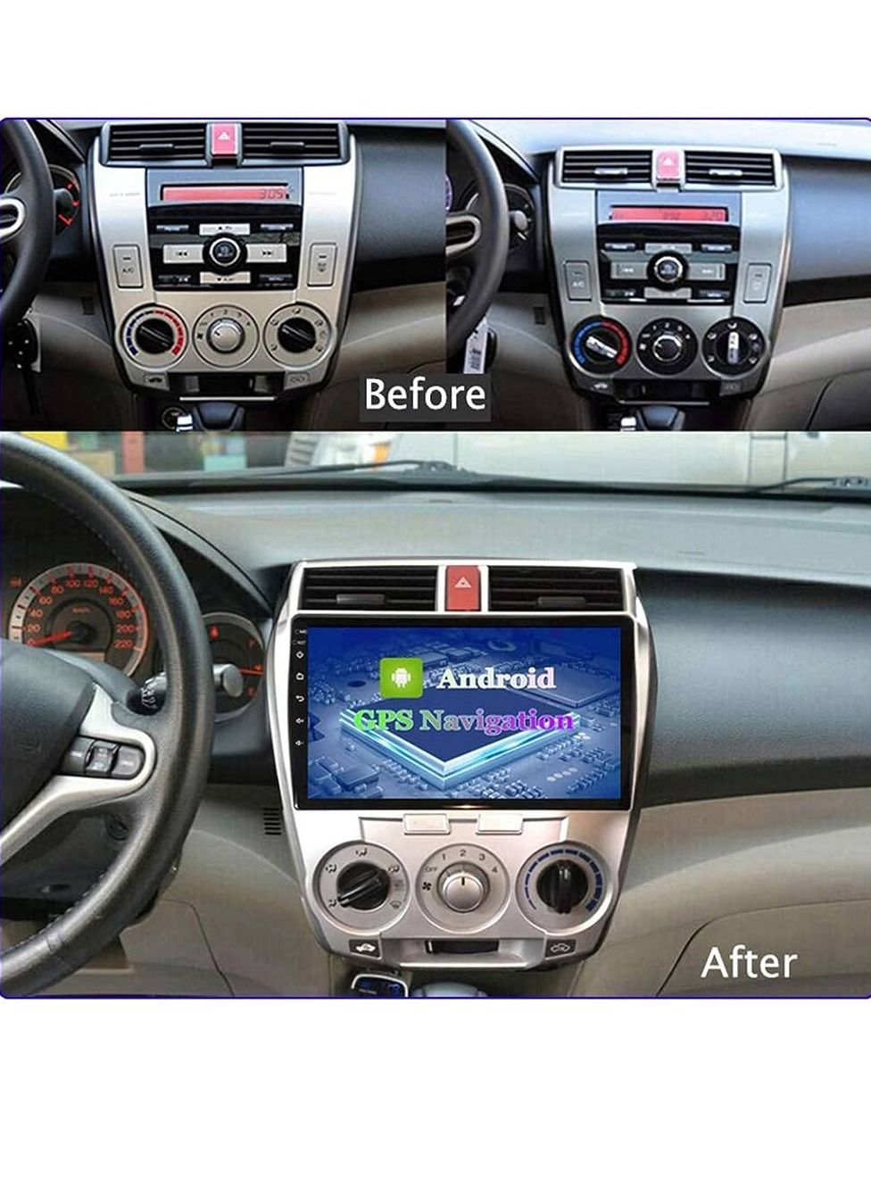 Android Screen for Honda City 2008-2014 Octa Core…
