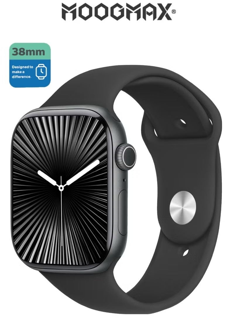 Moogmax Series 9 Smartwatch, 38mm Display, Call…