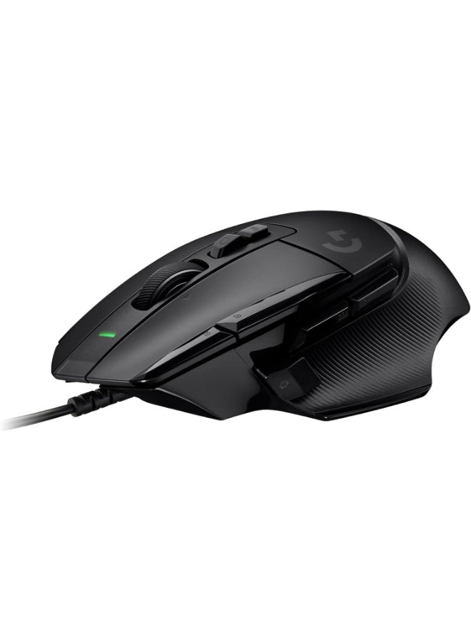 Compare Logitech G502 X Wired Gaming Mouse  LIGHTFORCE hybrid opticalmechanical primary switches, HERO 25K gaming sensor, compatible with PC  macOSWindows  Black at KSA Price