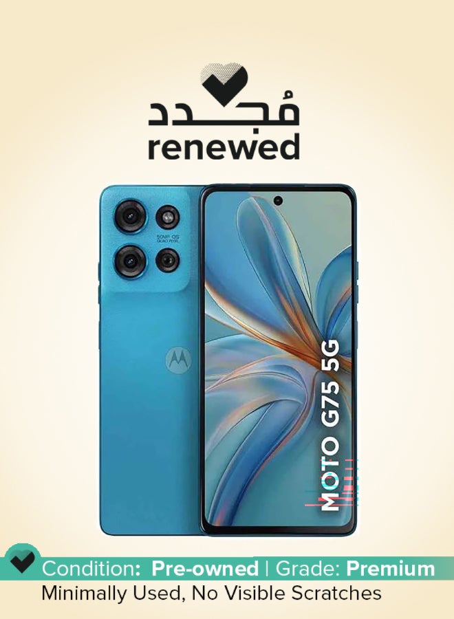 Compare Renewed  G75 Dual SIM Aqua Blue 8GB RAM 256GB 5G  International Version at KSA Price