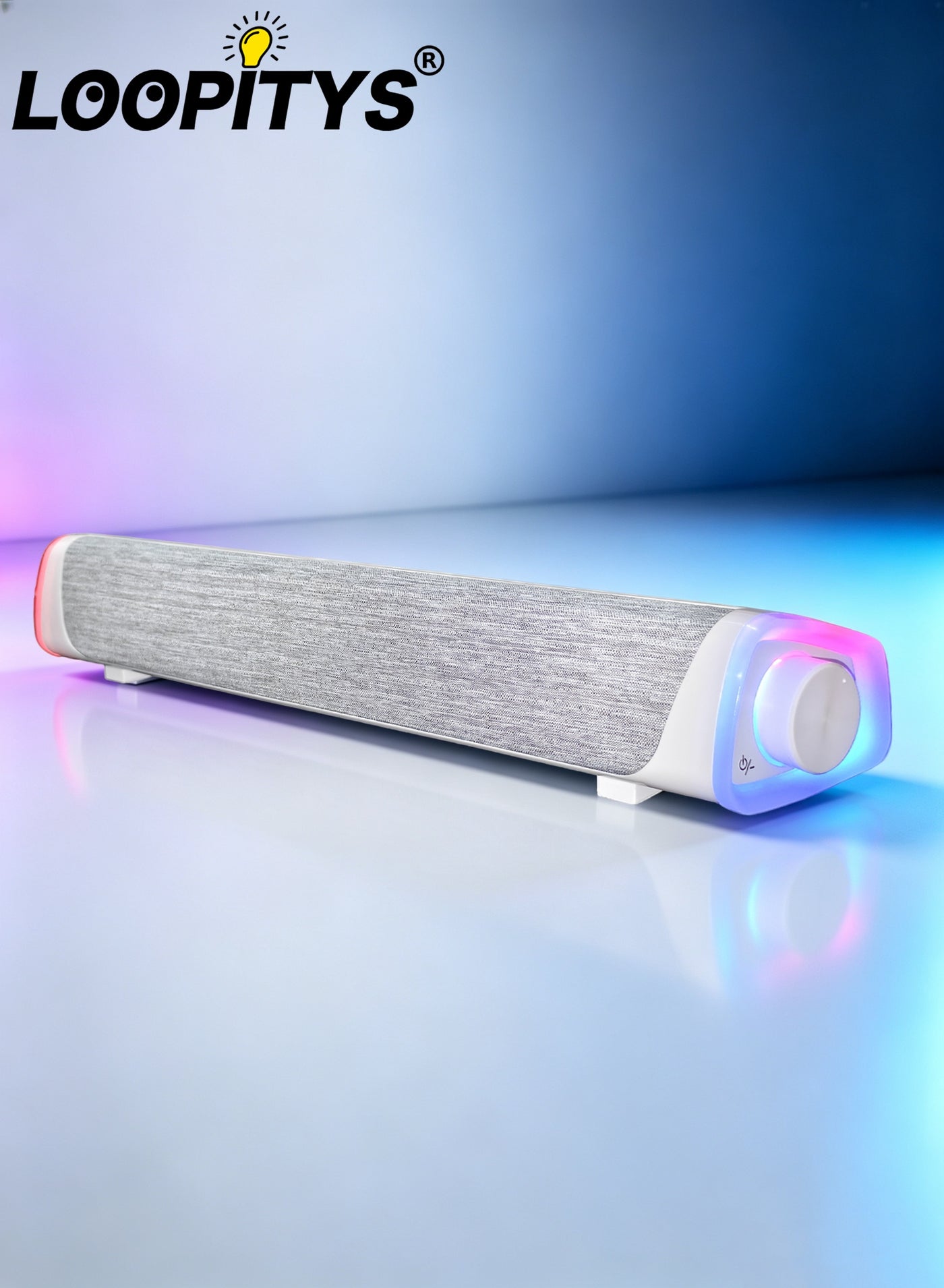 Compare WHITEUSB Wired Computer Speaker, RGB Computer Sound Bar Desktop Speaker, 3D Stereo Surround Sound Box with Volume Knob 3.5mm Audio Input for Desktop PC Laptop Smartphone Tableters at KSA Price