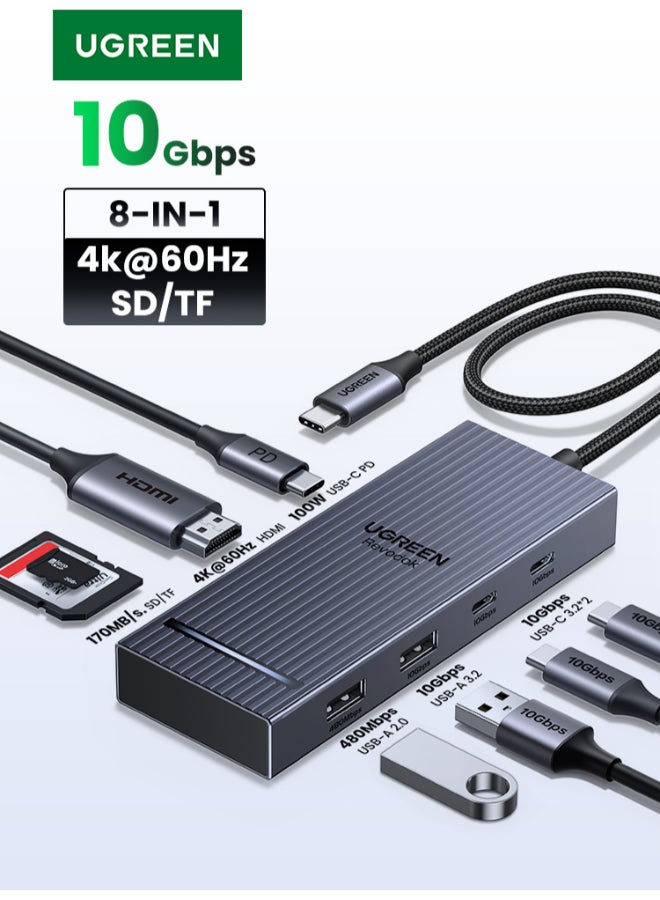 8 IN 1 USB C Hub Type C to…